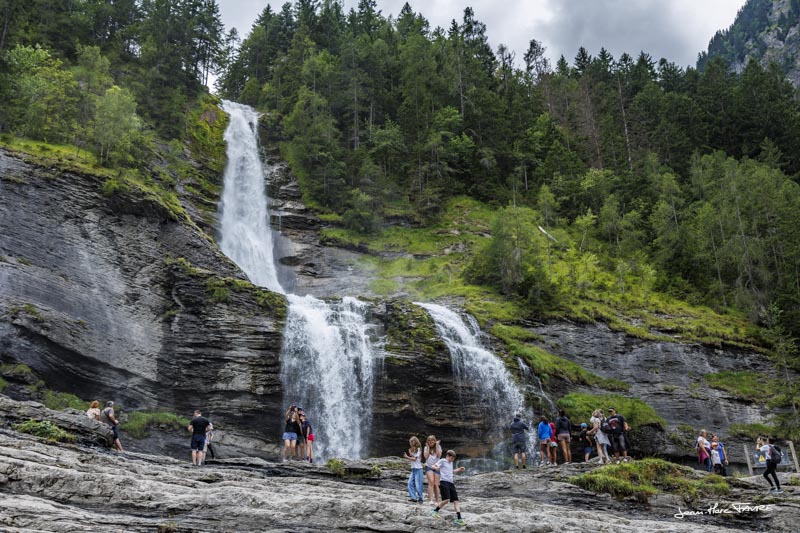 Six Fer à Cheval: cascade du Rouget