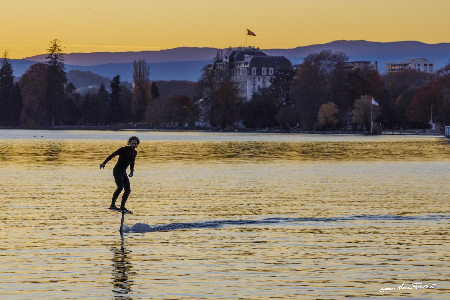 Session foil au sunset