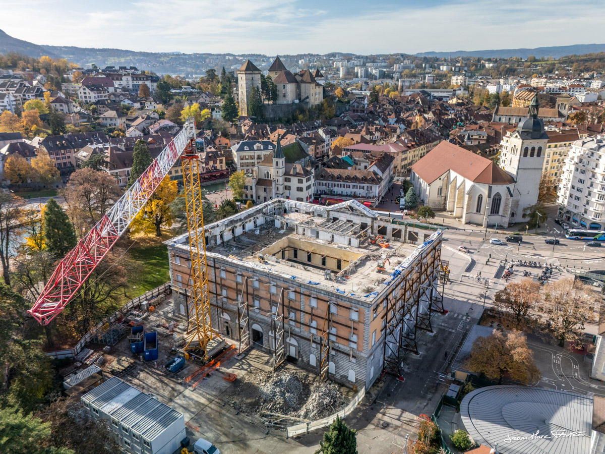 quelques vols drone sur Annecy et autres