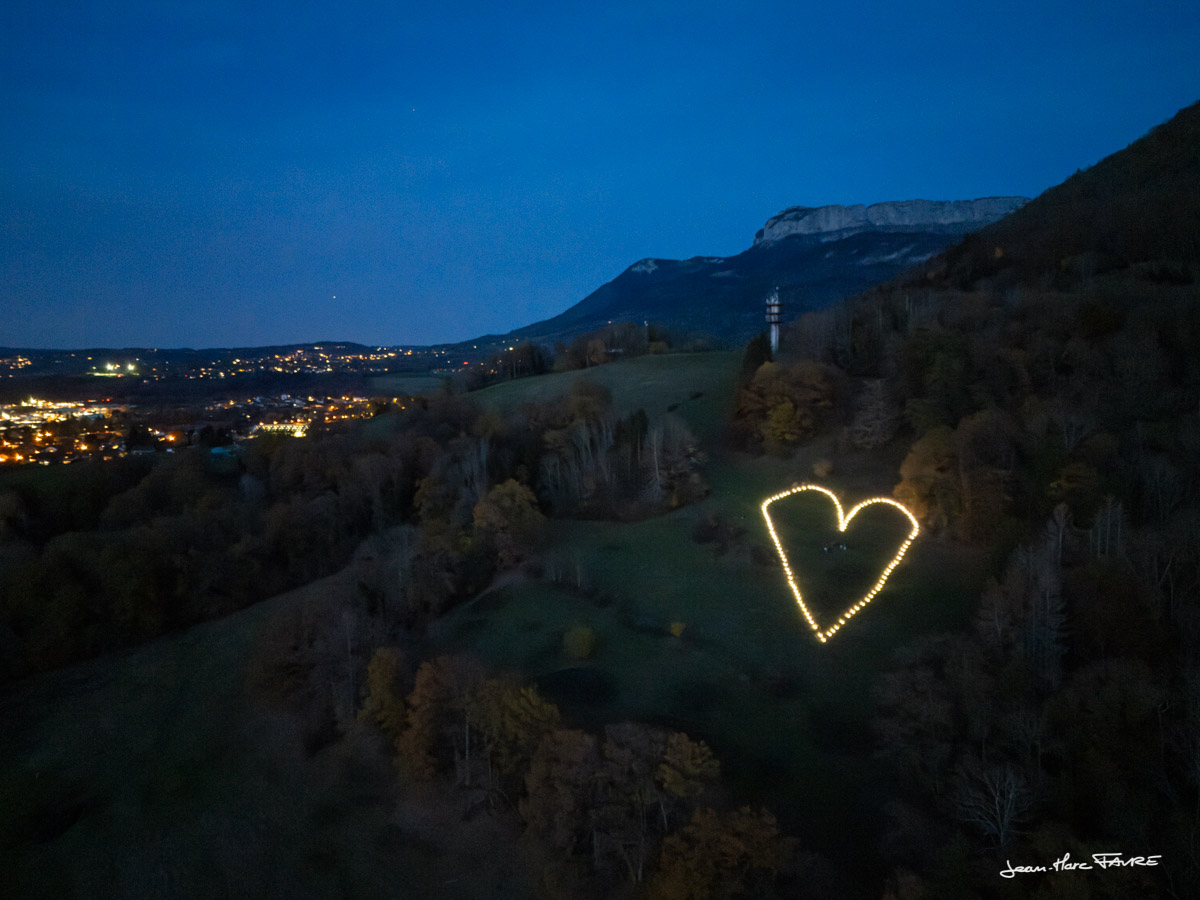 Commémoration Bataclan drone