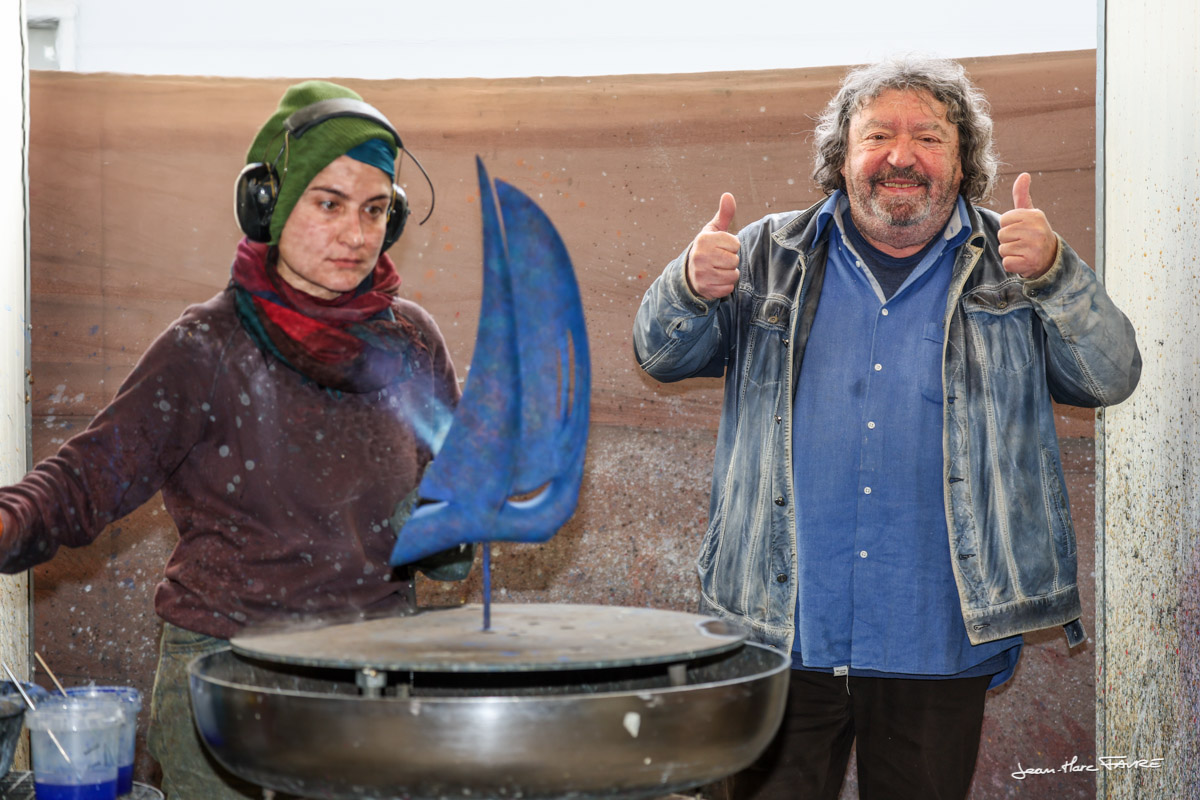 Fonderie Adobati avec Pierre Margara