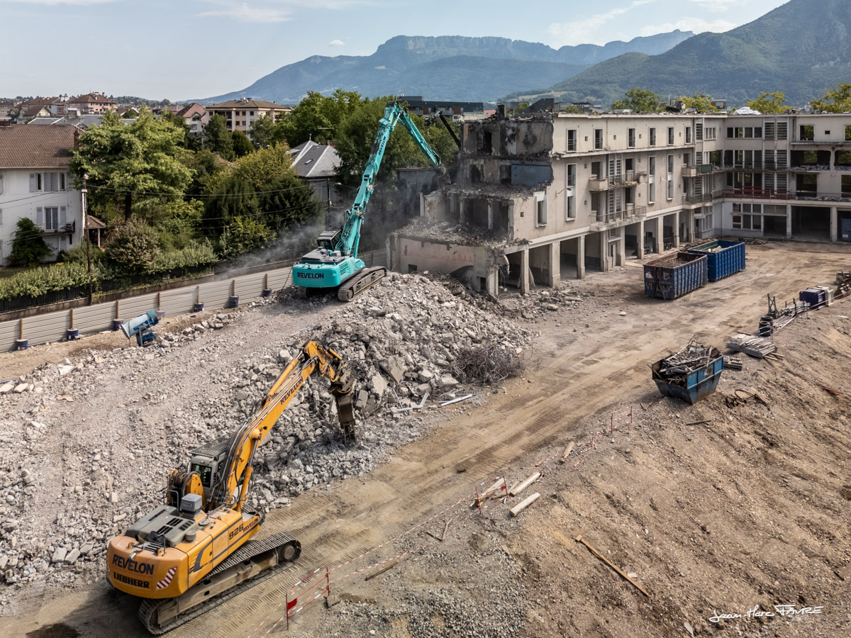 Démolition caserne Romains