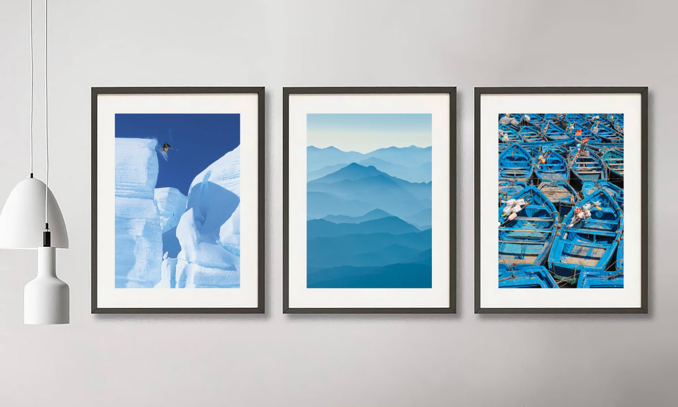 Tirages photographiques encadrés